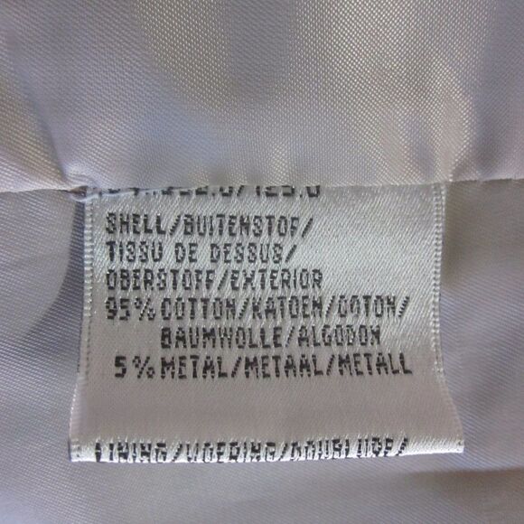 Creenstone Beige Jacket Size 36 Fits XS Button and Zip Front - Picture 13 of 13